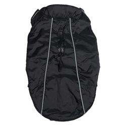 JACK AND VANILLA, Giacca da Esterno Leggera e Isolante per attività all'Aria Aperta, Design Moderno con Tasche con Cerniera, Cappuccio Regolabile, Taglia S, Colore Nero, Modello Expedition