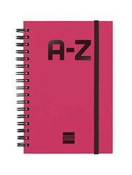 Alfabetische index. 8º (100x150 mm) Magenta.