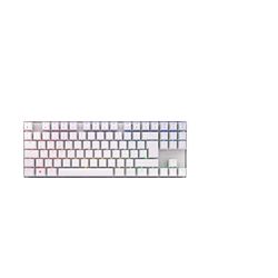 CHERRY MX 8.2 TKL Wireless, Cordless Gaming Keyboard without Numeric Keypad, German Layout (QWERTZ), with Metal Transport Case, MX BROWN Switches, White