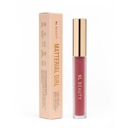 NL Beauty GAME OVER Long-lasting, liquid, matte lipstick - Enriched with vitamins A, C and E - MATTERIAL GIRL 3.7 ml