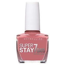 Maybelline New York Superstay 7 Days Smalto Effetto Gel, 135 Nude Rose