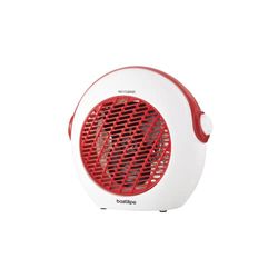 TVC-2000R, verticaal, wit/rood, 1000/2000 W, thermostaat