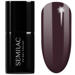 Semilac UV vernis à ongles hybride 412 Earth Brown 7 ml