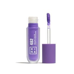 3INA MAKEUP - The 24H Color Liquid Eyeshadow 482 - Violetto elettrico - Ombretto Liquido Violetto elettrico 24H a Lunga Tenuta Waterproof - Formula Leggera Morbida e Cremosa - Vegan - Cruelty Free