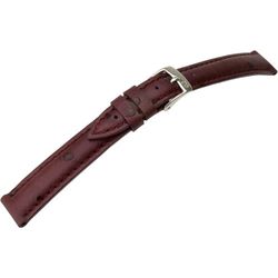 Morellato Lederen armband voor unisex horloge CHAGALL bordeaux 14 mm A01X1865498081CR14, Met bandjes