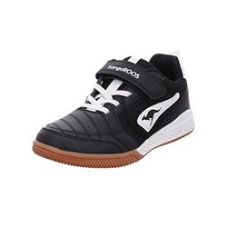 KangaROOS Uniseks K5-Flow Ev sneakers, Jet Black White, 40 EU