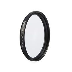 Amazon Basics 52 mm Circular UV Protection Filter for Clearer Pictures, Protects from Dust, Dirt and Scratches