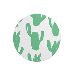 Questo Casa, Round Digital Printed Mouse Pad, Non-Slip Base, for Office and Home, Diameter:22cm