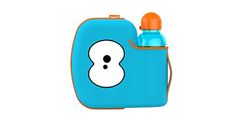 Fruitfriends Tas Lunchpakket, Neopreen, Zilver