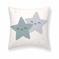 Kids&Cotton Nadir A Kussensloop, Blauw, 50 x 50 cm