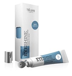 Tolure Cosmetics Eyeshine Verstevigende, verkoelende oogcrème, 15 ml, anti-rimpelcrème voor de gevoelige ogen, met metalen applicator