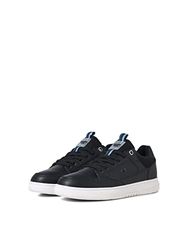 JACK & JONES Jfwheath Pu Noos Sneakers voor heren, antraciet, 44 EU