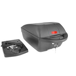 POLISPORT Top Box FOR Bicycle-with Quick Release System-Packed w/Header Card Baulete removível, unissexo, preto, não aplicável
