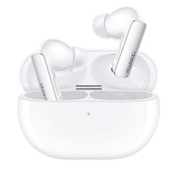 HUAWEI FreeBuds Pro 3 Auriculares Inalámbricos, Sistema de Sonido Hi-Res Dual Driver, Cancelación de Ruido Inteligente, Llamadas de Mayor Calidad, Batería hasta 31 Horas, Android & iOS, Blanco