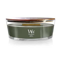 WoodWick vela aromática em forma de elipse, abeto de Fraser