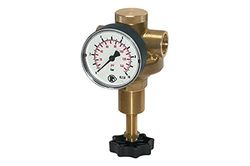 RIEGLER 101309-484.35 B drukregelaar voor water, incl. manometer, G 1/2, 0,5-6 bar, 1 stuk