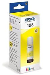 Epson Serie 103 EcoTank, Flaconi di Inchiostro Originali, Dye, 4 colori, 65 ml, Giallo
