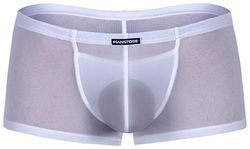 MANstore Underwear, M101 Push Up Pant, White, Men's Size L, Pack of 1