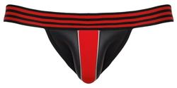 Svenjoyment Herr Jockstrap svart/redL/XL