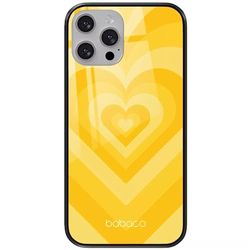 ERT GROUP mobiltelefonfodral för Apple Iphone 13 originalt och officiellt licensierat Babaco mönster Hearts 007 tillverkad av härdat glas, skyddsfodral