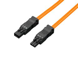 Rittal Collegamento FÃ ¼ r passaggio cablaggio 3 poli, 100 – 240 V L 1000 mm UL Arancione