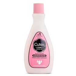 Cutex - Remova verniz hidratante de unhas, com cetona, glicerina, óleos minerais e vitamina E, elimina o esmalte, limpa, hidrata e fortalece as unhas e as cutículas, 200 ml