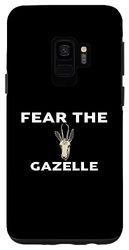 Custodia per Galaxy S9 Maglietta Fear The GAZELLE GAZELLES