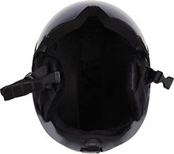 McKINLEY Mirror Casque de Ski pour Hommes, Gris Noir, M