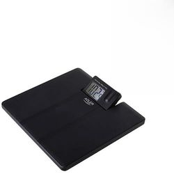 ADLER badrumsvåg med projektor – 180 kg kapacitet, LCD-display