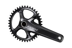 SHIMANO BIELAS GRX 810 172,5MM 40 11V 1X Pédalier de vélo Unisexe pour Adulte. Mixte, Multicolore