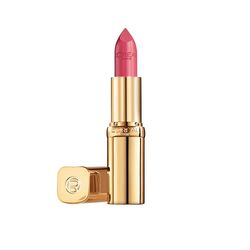 L'Oréal Paris Color Riche Satin Smooth Lipstick, Moisturising Pure Pigment Lip Colour, With Omega 3 & Vitamin E, 256 Blush Fever