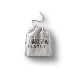 Bonamaison Printed Cotton Produce Bag with Drawstring, Reusable Grocery Bag, Biodegradable Eco-Friendly Bags, Travel Pouch, Sachet Bags, Shopping Bag, Eco Friendly, Foldable, Size: 40x50 Cm
