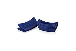 Le Creuset Coppia presine Adattabile Resistente al Calore fino a 250° C, Silicone, Set di 2, Azure, 42813002200000