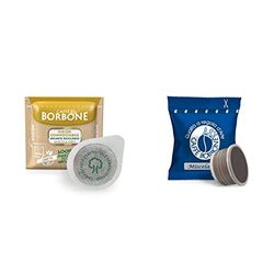 Caffè Borbone Cialda Compostabile, Miscela Oro - 150 Cialde - Sistema ESE & Miscela Blu - 100 Capsule - Compatibili con le Macchine Lavazza®* Espresso Point®*