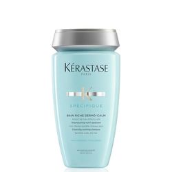 Kérastase Spécifique Dermo-Calm, champô hipoalergénico, para couro cabeludo sensível e cabelo seco, Bain Riche Dermo-Calm, 250 ml
