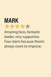 Funny Boss Birthday for Mark: Mark Notebook / Journal, Perfect Personalized Journal For Men Called Mark | 6*9, 100 Blanck Pages Writing Diary, Cool & Funny Boss Birthday Gift