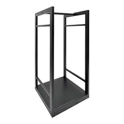Blendend Support pour bûches 33 x 33 x 68 cm : robuste et pratique, idéal pour garder votre bois organisé et sec. Parfait pour les cheminées et les poêles, apporte une touche rustique à votre maison.