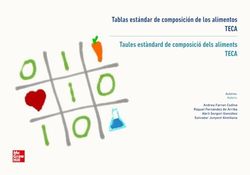 Tablas estándar de composición de alimentos / Taules estàndard de composició dels aliments