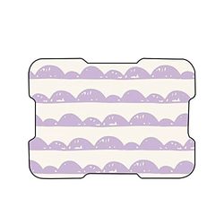 Bonamaison, Digitaal bedrukte muismat, antislip onderkant, voor kantoor en thuis, afmetingen: 22x18 cm