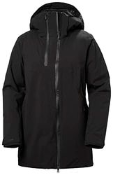 Helly Hansen Donna Nora Long Insulated Jacket, Nero, S