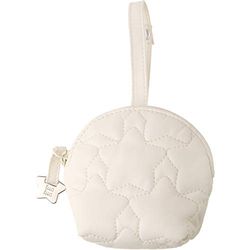 Tuc Tuc Coulant - Suporte de chupeta de couro sintético, branco