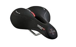 Büchel Sattel Wittkop Twin Medicus 2.0 (Trekking Damen) 51202 Selle (Femme) Rembourrage en Gel, Noir-Noir, Taille Unique