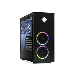 OMEN Gaming PC | AMD Ryzen 7 5800X | 16GB DDR4 RAM | 512GB SSD + HDD da 1TB | NVIDIA GeForce RTX 3070 | Windows 11 Home | Nero | Finestra laterale | ventola RGB