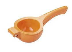 KitchenCraft Healthy Eating Exprimidor de Naranjas Manual Sostenible 23 x 6 x 9 cm Naranja