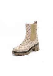 REPO Enkellaarzen, modieuze dameslaarzen, taupe, 39 EU, Taupe, 39 EU