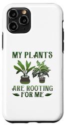 Coque pour iPhone 11 Pro Citation amusante d'un amoureux des plantes - Mes plantes