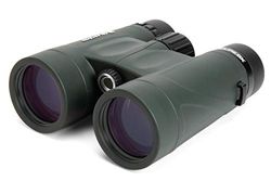 Celestron 71333 Nature DX de 10 x 42 mmBinóculos celestron 71333 com lente multicamada, vidro de prisma BaK-4 e capa de transporte, verde
