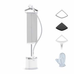 Rowenta Pro Style Care - Cepillo de vapor de 2000 W, planchado vertical, vapor potente de hasta 42 g/min, sistema Press & Steam, cabezal XL, rápido calentamiento, 1,3 capacidad, IS8470
