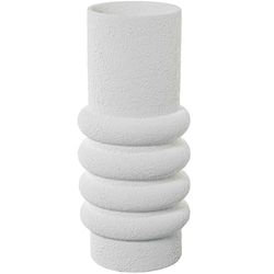 Alexandra House Living Ceramic White Vase 18 x 40 cm