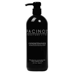 Pacinos Conditioner - Moisturize & Control Frizz - Water Based Formula - Argan Oil, Sunflower Seed, Sweet Almond & Jojoba Essential Oil